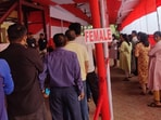 A total of 1,51,132 polling personnel have been deployed. (HT PHOTO)