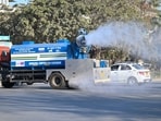 Five new air monitoring stations proposed by December, while authorities plan stricter action on dust, waste burning and pollution complaints. (Parveen Kumar/HT)