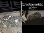 The video has sparked widespread discussion online about construction standards and tenant safety in high-rent flats in the city.