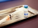 London Measles Outbreak: A vial of the measles, mumps, and rubella (MMR) vaccine is pictured.