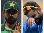Babar Azam was left miffed at a reporter's Virat Kohli question