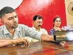 Seafare Rex Pereira shows a video of a bombing near Basra port in Iraq on his phone. Rex Pereira, along with his family, addressed the media at the Forward Seamen's Union of India (FSUI) office in South Mumbai. Seafare Rex Pereira shows a video of a bombing near Basra port in Iraq on his phone. Rex Pereira, along with his family, addressed the media at the Forward Seamen's Union of India (FSUI) office in South Mumbai.