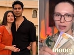 Sandra, a Ukrainian woman, celebrated the heartwarming gesture of her Indian father-in-law, who gave her money on Instagram. 