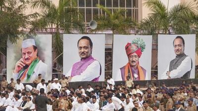 **PTI's Best Photos of the Week** Pune: People attend the funeral of Maharashtra Deputy Chief Minister Ajit Pawar, at Baramati in Pune district, Thursday, Jan. 29, 2026. (PTI Photo/Kunal Patil)(PTI01_29_2026_000044B)(PTI02_01_2026_000613B) (PTI) **PTI's Best Photos of the Week** Pune: People attend the funeral of Maharashtra Deputy Chief Minister Ajit Pawar, at Baramati in Pune district, Thursday, Jan. 29, 2026. (PTI Photo/Kunal Patil)(PTI01_29_2026_000044B)(PTI02_01_2026_000613B) (PTI)