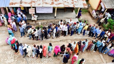 The incident did not affect polling, which began at the booth at the scheduled time of 7 am. (ANI)