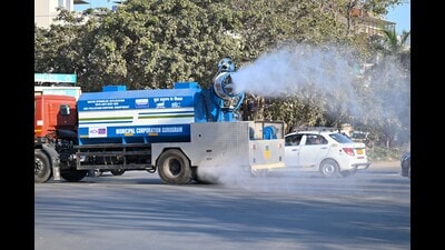 Five new air monitoring stations proposed by December, while authorities plan stricter action on dust, waste burning and pollution complaints. (Parveen Kumar/HT) Five new air monitoring stations proposed by December, while authorities plan stricter action on dust, waste burning and pollution complaints. (Parveen Kumar/HT)