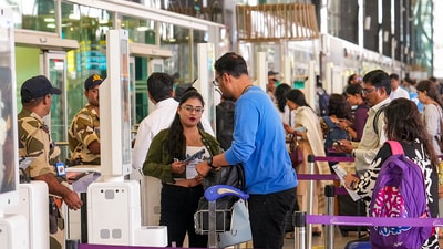 Imagine traveling the world without the hassle of pulling out your passport. Bengaluru's Kempegowda International Airport might be one of the first airports in India to introduce a paperless travel system. (PTI) Imagine traveling the world without the hassle of pulling out your passport. Bengaluru's Kempegowda International Airport might be one of the first airports in India to introduce a paperless travel system. (PTI)