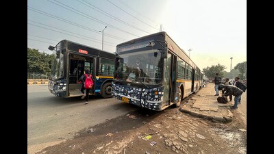 Procurement under PM e-Bus Sewa scheme faced litigation and delays since 2023, with rollout now set after tender issues resolved in 2025. (HT Archive)