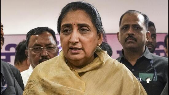 Maharashtra deputy chief minister Sunetra Pawar. (PTI)