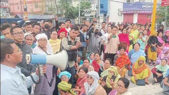 Tension rises in Manipur as protests spread over killing of Meitei siblings; curfew, internet ban and security clampdown in five districts.