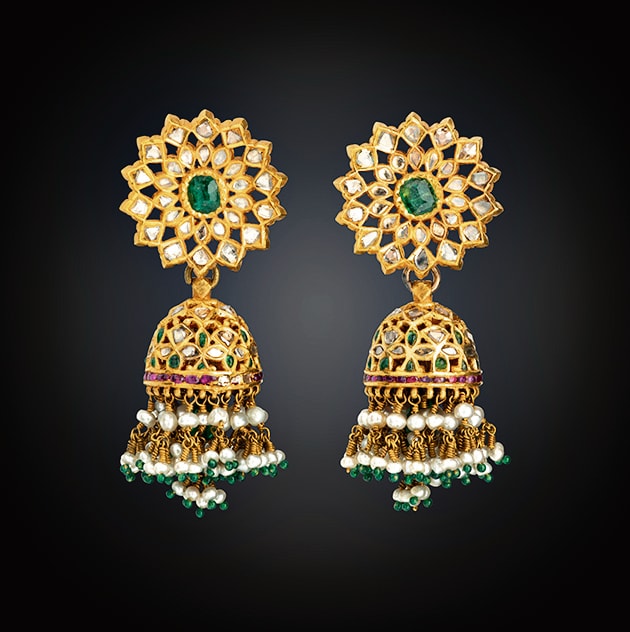 Maharani Jind Kaur’s pendent earrings ( Toor collection) Maharani Jind Kaur’s pendent earrings ( Toor collection)