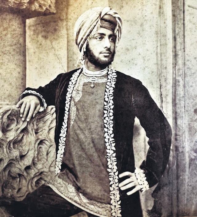 A 17-year-old Maharaja Duleep Singh, photographed by Prince Consort at Osborne House in 1855 (National Army Museum) A 17-year-old Maharaja Duleep Singh, photographed by Prince Consort at Osborne House in 1855 (National Army Museum)