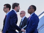 US Vice President JD Vance boards Air Force Two for expected departure to Pakistan for talks on Iran, at Joint Base Andrews, Maryland, U.S., April 10, 2026.