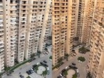 A woman, Delhi NCR, posted a clip comparing tall buildings to matchboxes.