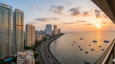 Mumbai real estate news update: The Brihanmumbai Municipal Corporation (BMC)'s standing committee, on April 8, put on hold an amnesty proposal to grant occupation certificates (OCs) to housing societies for all residential buildings constructed before 2016. (Picture for representational purposes only). (Gemini Generated Photo )