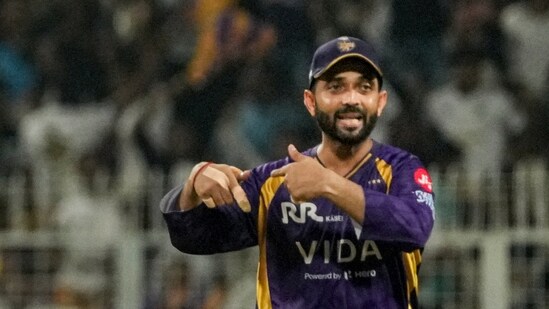 Captain Ajinkya Rahane has now seen KKR lose three out of their four matches so far, with one being a washout. After being put into bat, he batted well for his 41 but the team needed a big score from him.&nbsp;(PTI)
