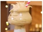 By the process of whipping, you achieve the honey and coffee, you get the cloudy texture of the coffee. By the process of whipping, you achieve the honey and coffee, you get the cloudy texture of the coffee.