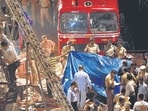 Mumbai...13th July 2011...News... Blast at Zaveri Bazaar in Mumbai - HT photo by Hemant Padalkar (Hindustan Times) Mumbai...13th July 2011...News... Blast at Zaveri Bazaar in Mumbai - HT photo by Hemant Padalkar (Hindustan Times)