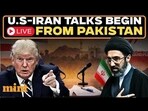 LIVE | US-Iran Ceasefire Talks Begin in Pakistan Amid Rising Regional Tensions | Vance In Pakistan