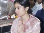 Sara Arjun visits a temple after the success of Dhurandhar: The Revenge.
