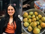A Mumbai woman recalled her director surprising her with mangoes after hearing her talk about missing them. A Mumbai woman recalled her director surprising her with mangoes after hearing her talk about missing them.