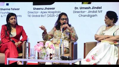 At TiECON Chandigarh 2026, these women didn’t just attend, they led. (HT Photo) At TiECON Chandigarh 2026, these women didn’t just attend, they led. (HT Photo)