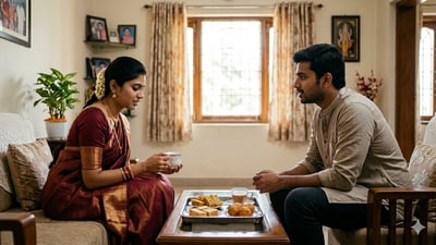 పెళ్లి చూపుల్లో అబ్బాయిలు అమ్మాయిలను అడగాల్సిన ప్రశ్నలు ఇవి.. (AI Generated Image) పెళ్లి చూపుల్లో అబ్బాయిలు అమ్మాయిలను అడగాల్సిన ప్రశ్నలు ఇవి.. (AI Generated Image)