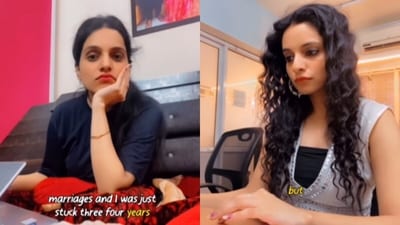 A woman revealed how she restarted her career and helped others do the same. (Instagram/ayushi_unscripted)