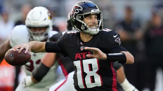Kirk Cousins speaks about his personal connection to teammate Brock Bowers ahead of the new NFL season (AP)