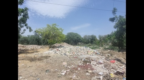 Officials cite 1,200 metric tonnes waste daily; door-to-door tender scrapped, new estimate underway amid gaps in collection and processing. (HT Photo)