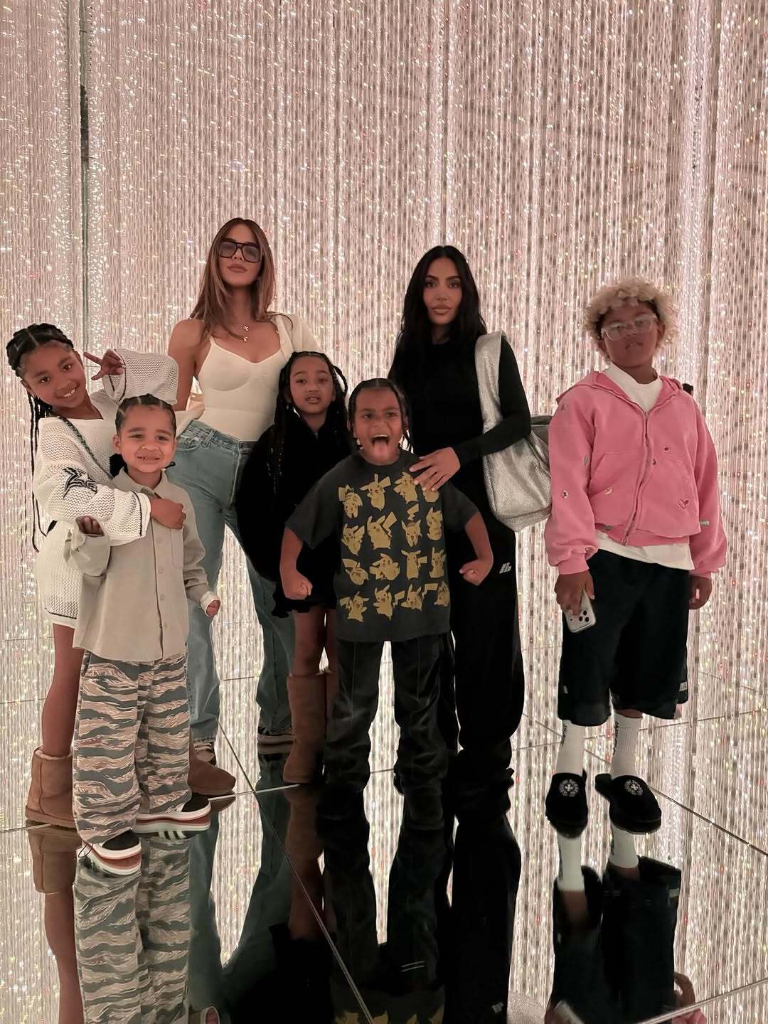 Kim Kardashian with her kids and sister Khloe Kardashian in Japan. (Credits: Instagram) Kim Kardashian with her kids and sister Khloe Kardashian in Japan. (Credits: Instagram)