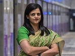 BMC commissioner Ashwini Bhide (Anshuman Poyrekar/HT Photo)