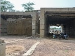 The underpass, as seen in mid-2025. It was initially planned to open in 2023. (HT Archive)