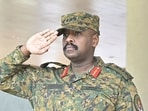 Muhoozi Kainerugaba, Uganda’s army chief, is also the son of Uganda’s President Yoweri Museveni. 