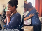A family surprised their house help with an air cooler in a wholesome video 