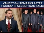 Vance's 1st remarks after failing in 21-hour Iran talks Vance's 1st remarks after failing in 21-hour Iran talks