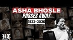 LIVE | Legendary singer Asha Bhosle passed away at Breach Candy Hospital | Mumbai | Bollywood