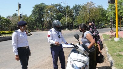 CCTV-based challaning and Intelligent Traffic Management Systems (ITMS), reduced the visibility of body cams in routine enforcement. (HT File) CCTV-based challaning and Intelligent Traffic Management Systems (ITMS), reduced the visibility of body cams in routine enforcement. (HT File)