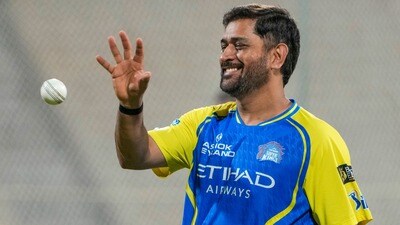 <p>శనివారం డీసీపై గెలిచి ఐపీఎల్ 2026లో ఖాతా ఓపెన్ చేసిన చెన్నై సూపర్ కింగ్స్. ఏప్రిల్ 14న కేకేఆర్తో తలపడనుంది. ఆ మ్యాచ్కి ధోనీ అందుబాటులోకి వస్తాడా? లేదా? అనేది వేచి చూడాలి</p> (PTI) <p>శనివారం డీసీపై గెలిచి ఐపీఎల్ 2026లో ఖాతా ఓపెన్ చేసిన చెన్నై సూపర్ కింగ్స్. ఏప్రిల్ 14న కేకేఆర్తో తలపడనుంది. ఆ మ్యాచ్కి ధోనీ అందుబాటులోకి వస్తాడా? లేదా? అనేది వేచి చూడాలి</p> (PTI)