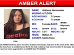 Adriana Hernandez is missing.