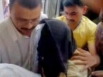 Self-styled godman Ashok Kharat being taken into police custody in Nashik late last month. (ANI)