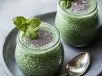 Try out Dr Salhab's matcha chia pudding recipe!
