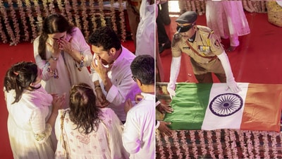 ফের মাতৃহারা! ডুকরে কাঁদলেন সচিন, শেষযাত্রায় জাতীয় পতাকায় মোড়া আশার নিথর দেহ ফের মাতৃহারা! ডুকরে কাঁদলেন সচিন, শেষযাত্রায় জাতীয় পতাকায় মোড়া আশার নিথর দেহ