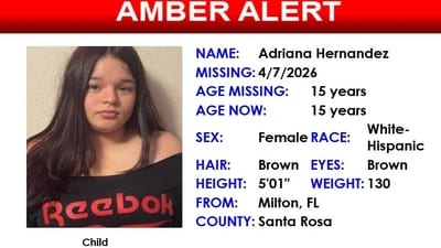 Adriana Hernandez is missing. (X) Adriana Hernandez is missing. (X)
