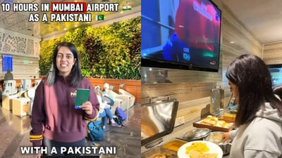 The traveller praised the airport experience, saying she was able to relax in a lounge, eat and rest despite arriving late and being exhausted. (@wanzipa/Instagram) The traveller praised the airport experience, saying she was able to relax in a lounge, eat and rest despite arriving late and being exhausted. (@wanzipa/Instagram)