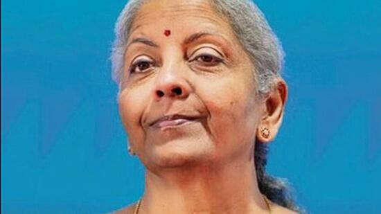 Finance minister Nirmala Sitharaman countered Tamil Nadu chief minister MK Stalin in a post on X. (HT File Photo)