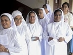 Alappuzha: Nuns and others wait in a queue to cast votes during the Kerala Assembly elections, in Alappuzha district, Thursday, April 9, 2026 (PTI FILE) Alappuzha: Nuns and others wait in a queue to cast votes during the Kerala Assembly elections, in Alappuzha district, Thursday, April 9, 2026 (PTI FILE)