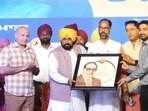 డాక్టర్ బీఆర్ అంబేడ్కర్ జయంతి వేడుకల్లో పాల్గొన్న పంజాబ్ ముఖ్యమంత్రి భగవంత్ మాన్, ఆప్ నేత మనీష్ సిసోడియా