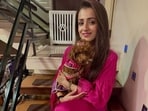 Trisha Krishnan made unbothered posts featuring her pet Izzy. 