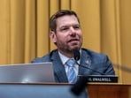 Annika Albrecht claims Rep. Eric Swalwell sent her inappropriate messages and invited her to a hotel. She reflects on her escape from a dangerous situation while expressing concern for other victims as investigations into Swalwell's alleged misconduct unfold.